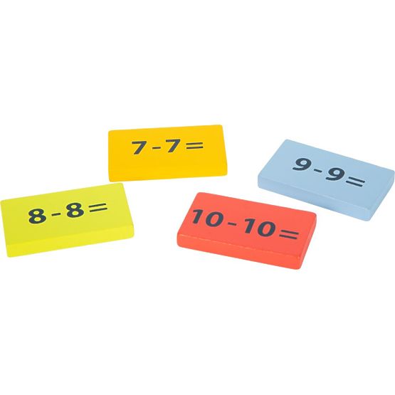 Drevená matematická tabuľka