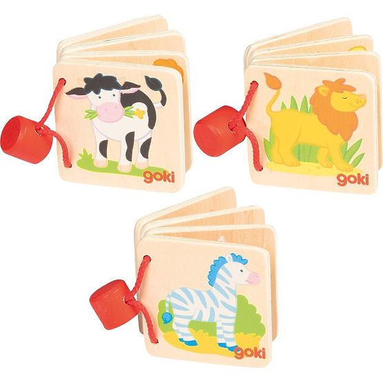 Drevená mini-kniha GOKI