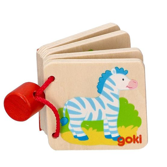 Drevená mini-kniha GOKI