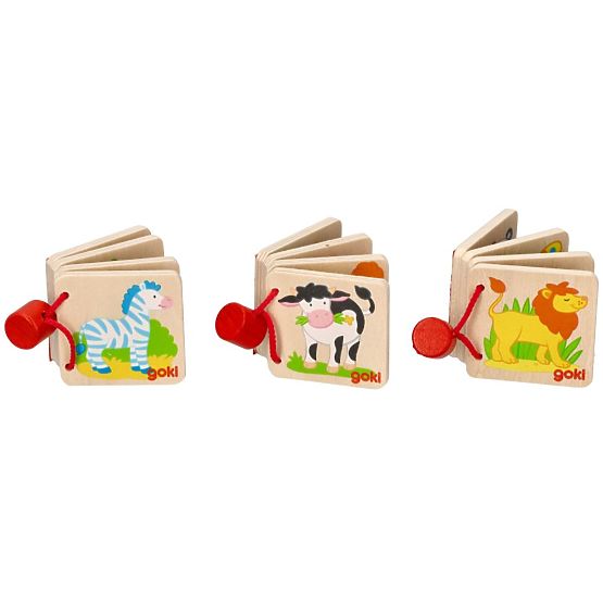Drevená mini-kniha GOKI
