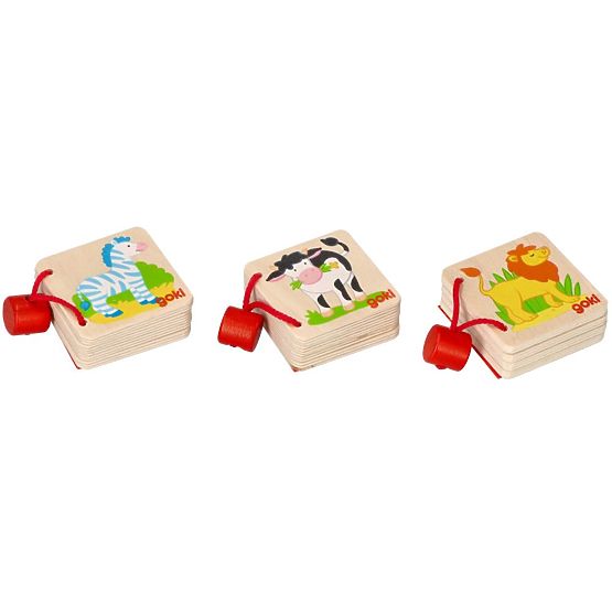 Drevená mini-kniha GOKI