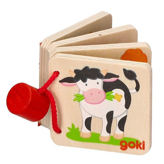 Drevená mini-kniha GOKI