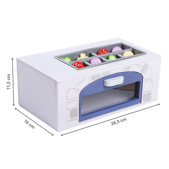 Drevená pizza pec s doplnkami