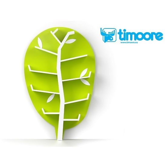 Drevená polica WOODshelf Light Line