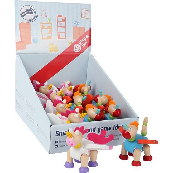 Drevená pružná figúrka