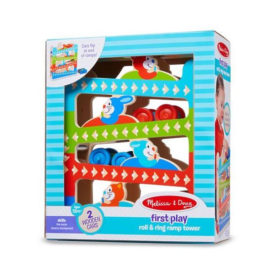 Drevená šmýkačka so zvieratkami