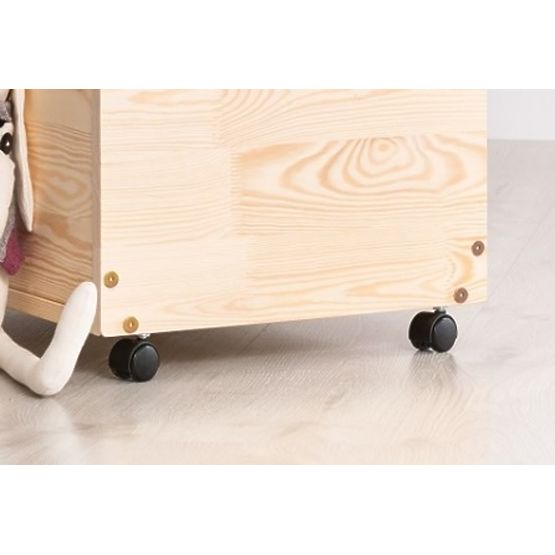 Drevená truhla na hračky MRÁČIK