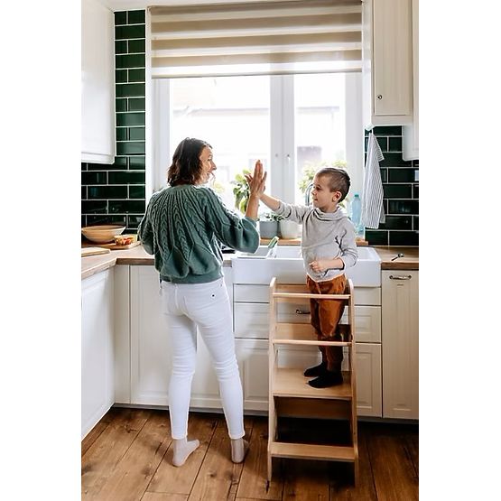 Drevená učebná veža NTS - prírodná