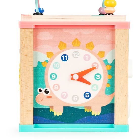 Drevená vzdelávacia kocka, triedič mula ECOTOYS