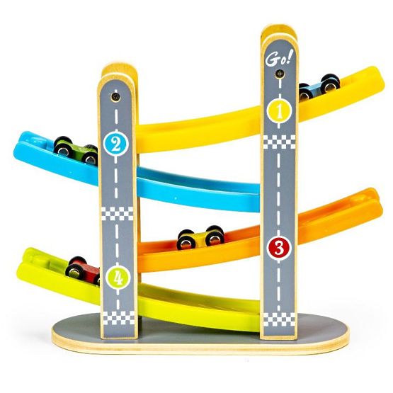 Drevená závodná dráha Freddy