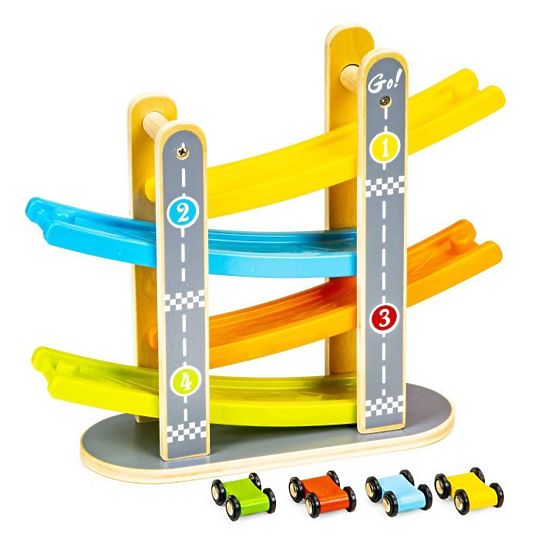 Drevená závodná dráha Freddy