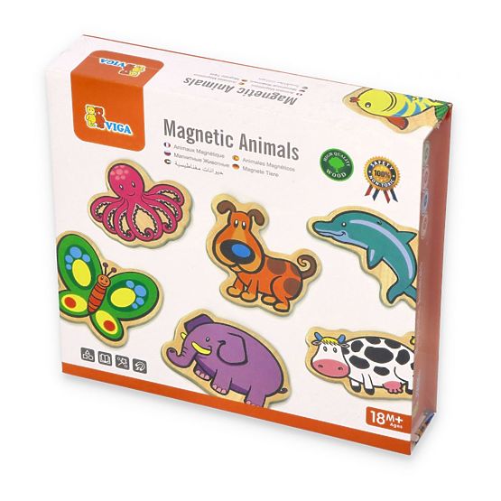 Drevené magnety zvieratá