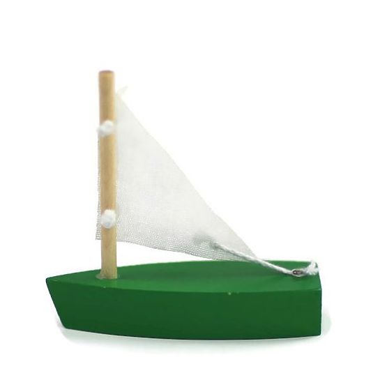 Drevené mini loďky