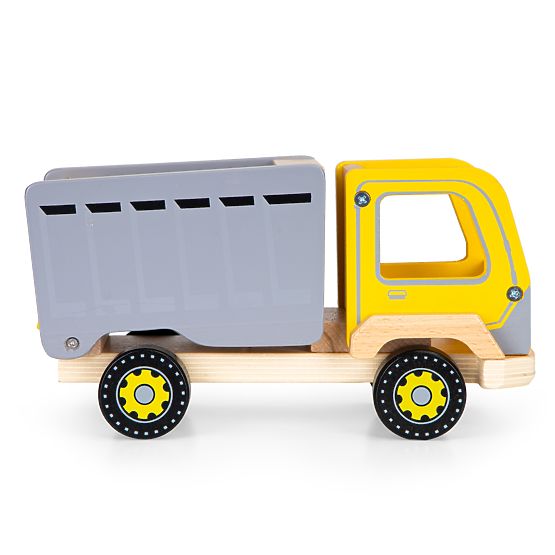 Drevené smetiarske auto EcoToys