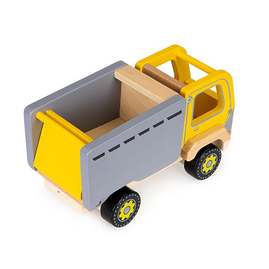 Drevené smetiarske auto EcoToys
