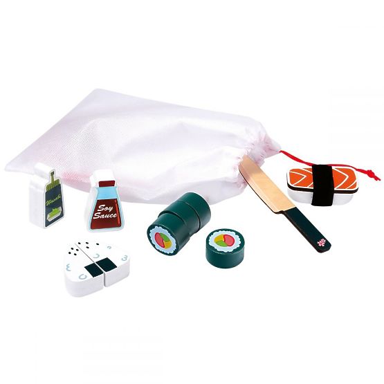 Drevené Sushi - 3D puzzle