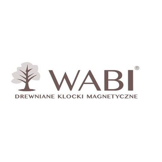 Dreveno-magnetické kocky WABI, 20 prvkov