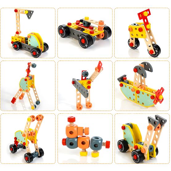 Drevený detský pracovný stôl ECOTOYS