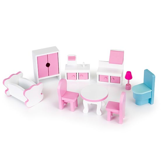 Drevený domček pre bábiky Charlotte