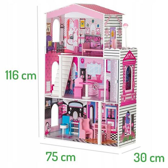 Drevený domček pre bábiky Miami