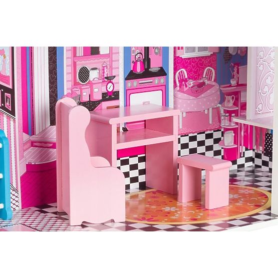 Drevený domček pre bábiky Miami