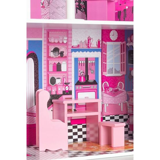 Drevený domček pre bábiky Miami