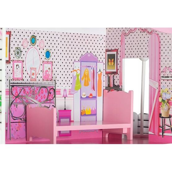 Drevený domček pre bábiky Miami