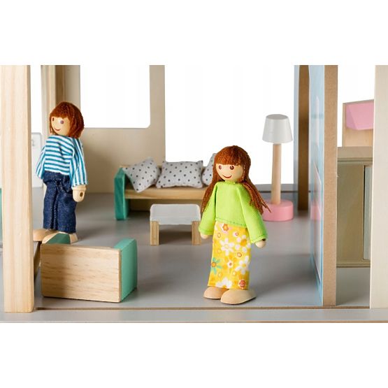 Drevený domček pre bábiky Modern