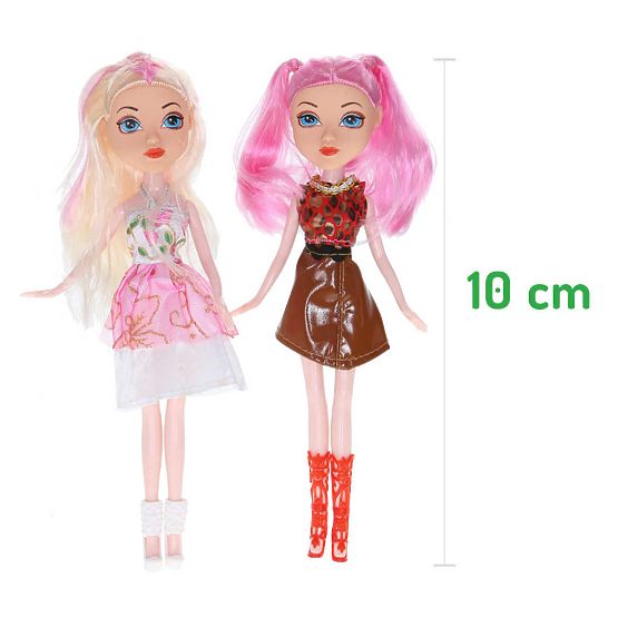 Drevený domček pre bábiky - ružová rezidencia