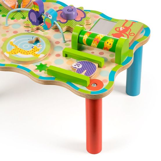 Dřevěný interaktivní stolek Melissa & Doug