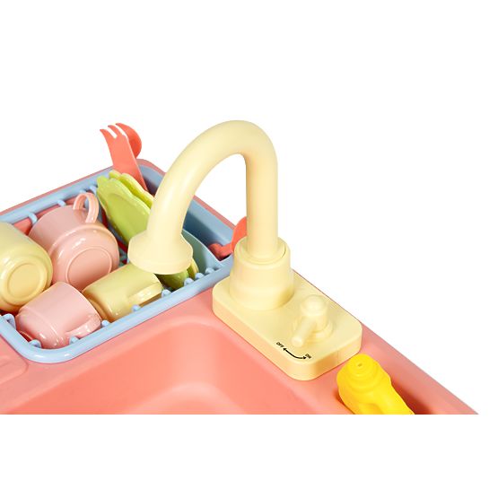 Drez s kohútikom naplnený vodou 12 doplnkov hračka pre deti