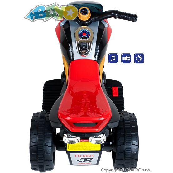 Elektrická motorka BAYO KICK yellow Žltá