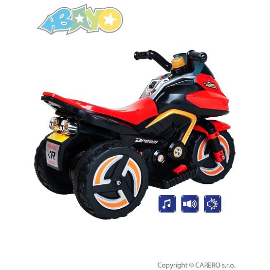 Elektrická motorka BAYO KICK yellow Žltá