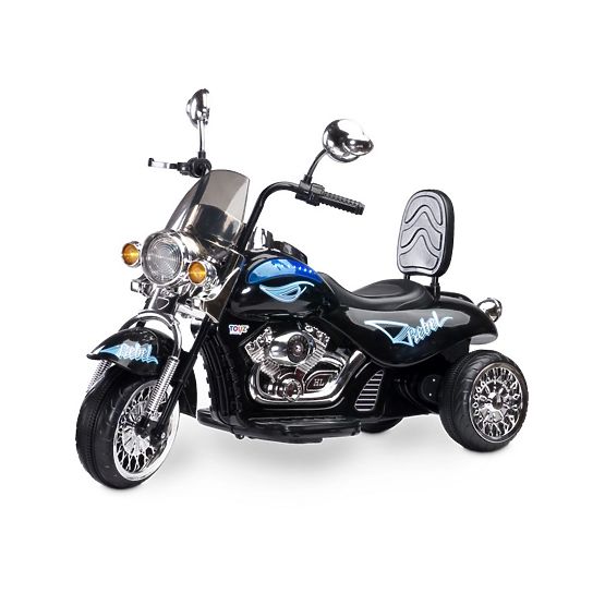 Elektrická motorka Toyz Rebel black Čierna
