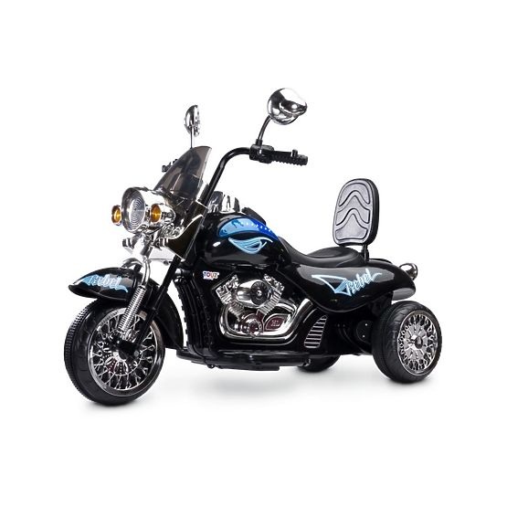 Elektrická motorka Toyz Rebel black Čierna
