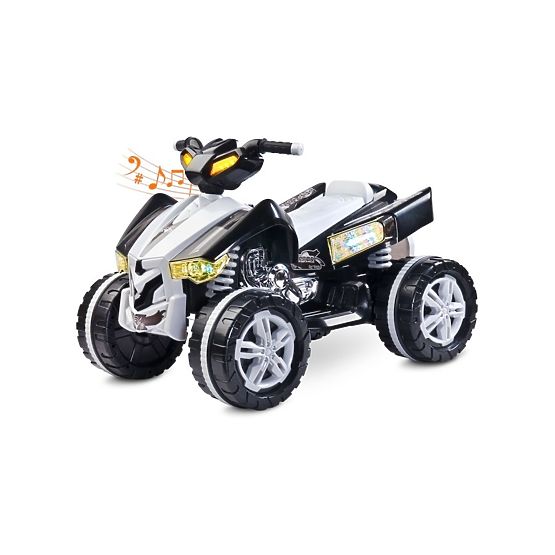Elektrická štvorkolka Toyz Raptor black Čierna