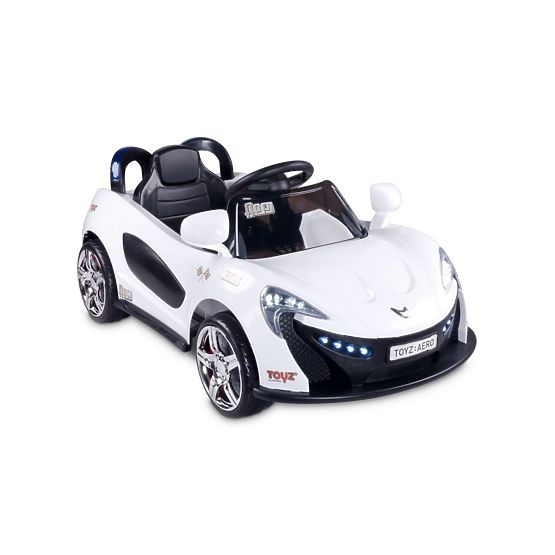 Elektrické autíčko Toyz Aero - 2 motory a rýchlosti biele