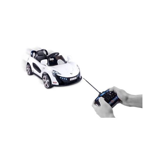 Elektrické autíčko Toyz Aero - 2 motory a rýchlosti biele