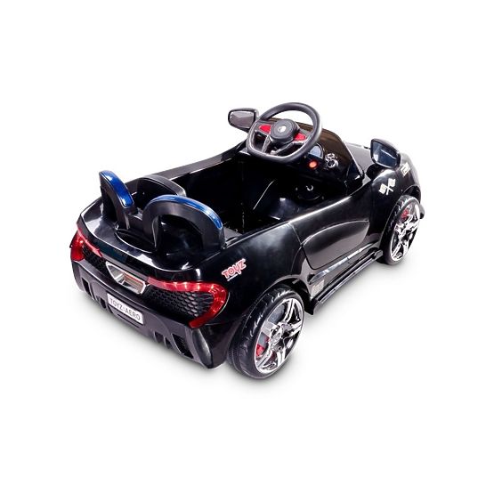 Elektrické autíčko Toyz Aero - 2 motory a rýchlosti čierne Čierna