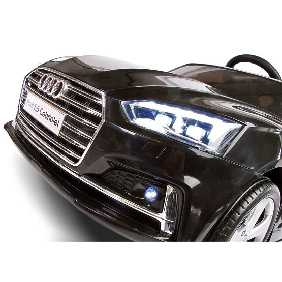 Elektrické autíčko Toyz AUDI S5 - 2 motory black Čierna