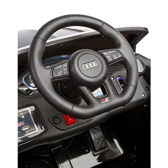 Elektrické autíčko Toyz AUDI S5 - 2 motory black Čierna