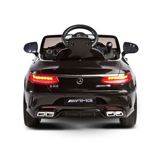 Elektrické autíčko Toyz Mercedes-Benz S63 AMG-2 motory white Biela