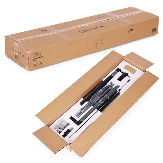 Elektrický nastaviteľný stôl 120x60 cm, nastaviteľná výška 72-117 cm ModernHome