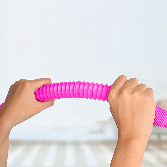 Farebné senzorické trubky pop tube pre deti antistresové trubky na prepojenie 60 kusov