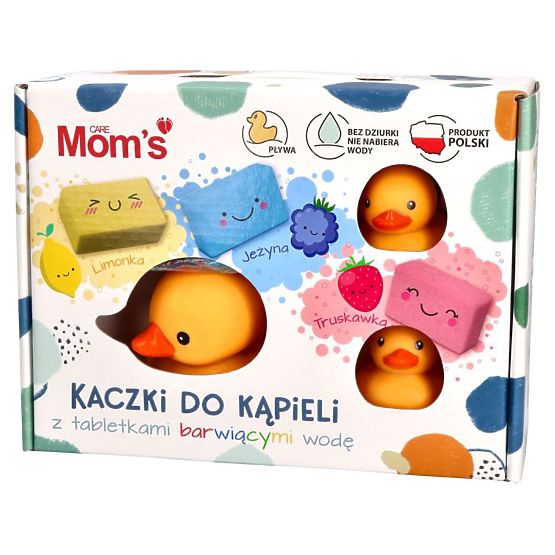 Farebný kúpeľ s kačičkami