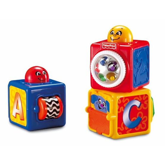 Fisher Price - aktívne kocky