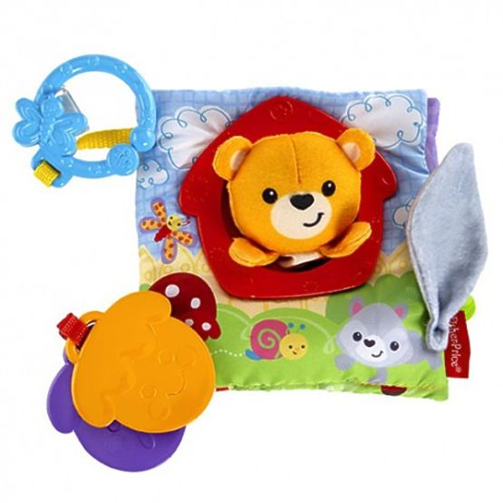 Fisher Price látková knižka so zvieratkami