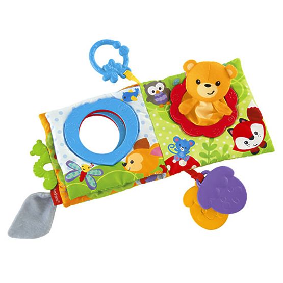 Fisher Price látková knižka so zvieratkami