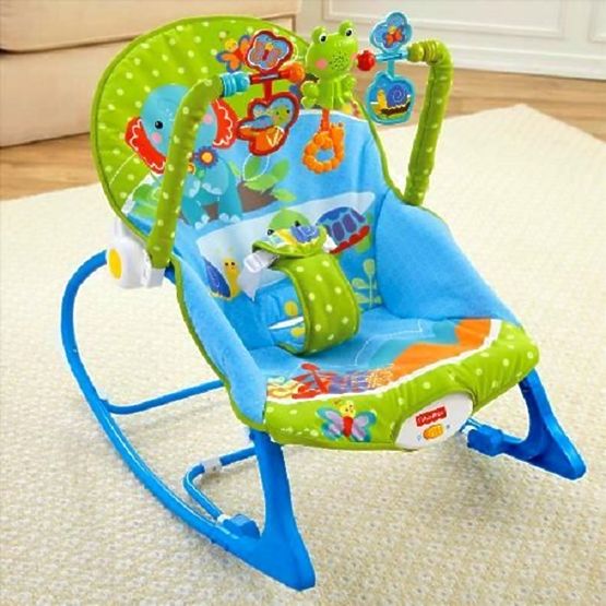 Fisher Price lehátko 2v1 s melódiou