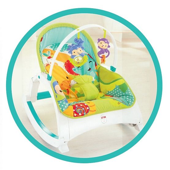 Fisher Price lehátko Rainforest 3v1